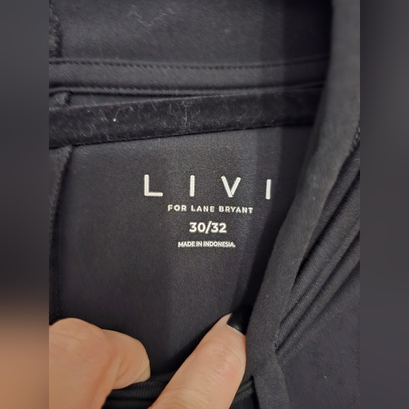 Lane Bryant Black Active Hooded Shirt Size 30/32 - Picture 2 of 3